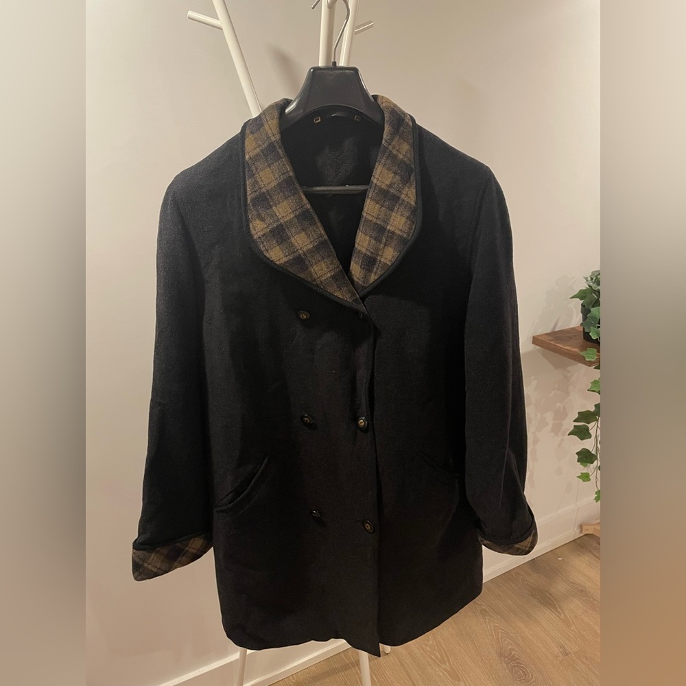 Vintage Your Sixth Sense by C & A 100% wool winter coat
